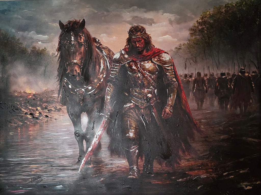 ArteDiAlina.com painting: King David